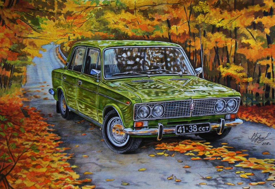 Рисовать русский автопром