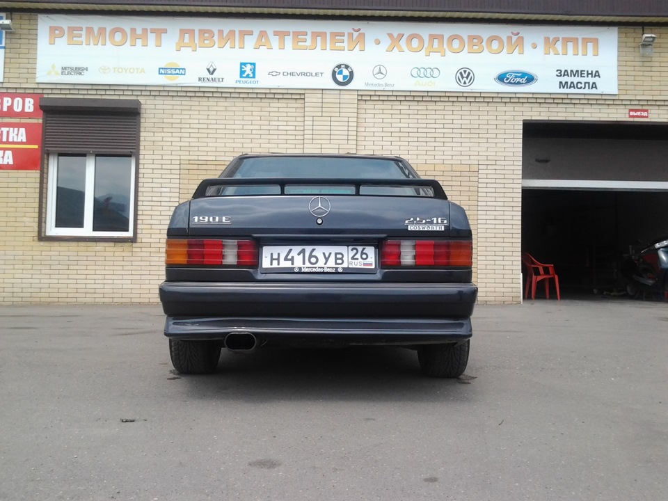 Какая она была после покупки — Mercedes-Benz 190 (W201), 2,5 л, 1990 ...
