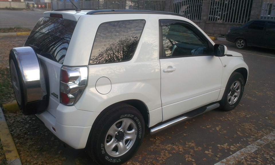 Апгрейд часть 1.Хром на запаску — Suzuki Grand Vitara (2G), 1,6 л, 2008 ...