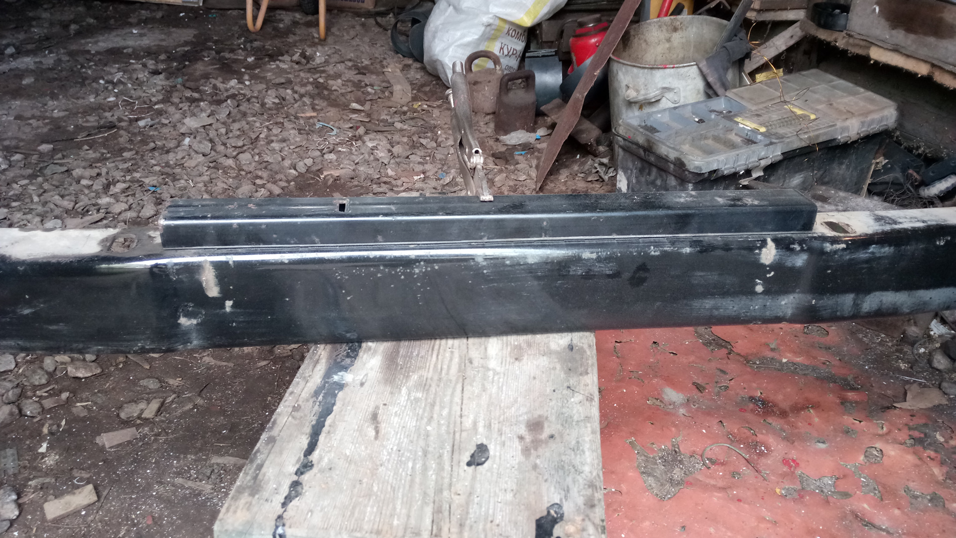 Бампера, клюшки, бушвакеры… колхоз бюджетный — УАЗ 315195 Hunter, 2,4 л ...