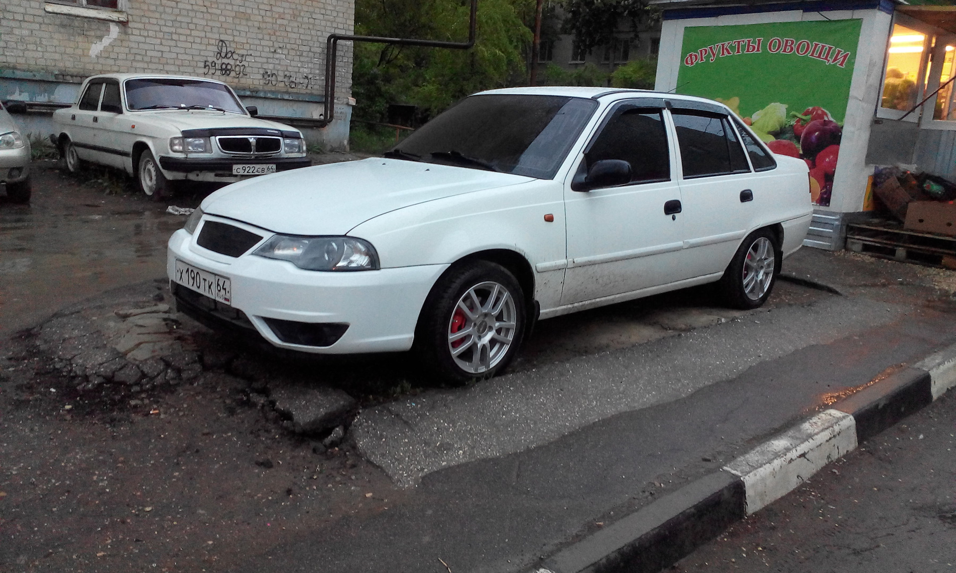 Daewoo Nexia n150 белая