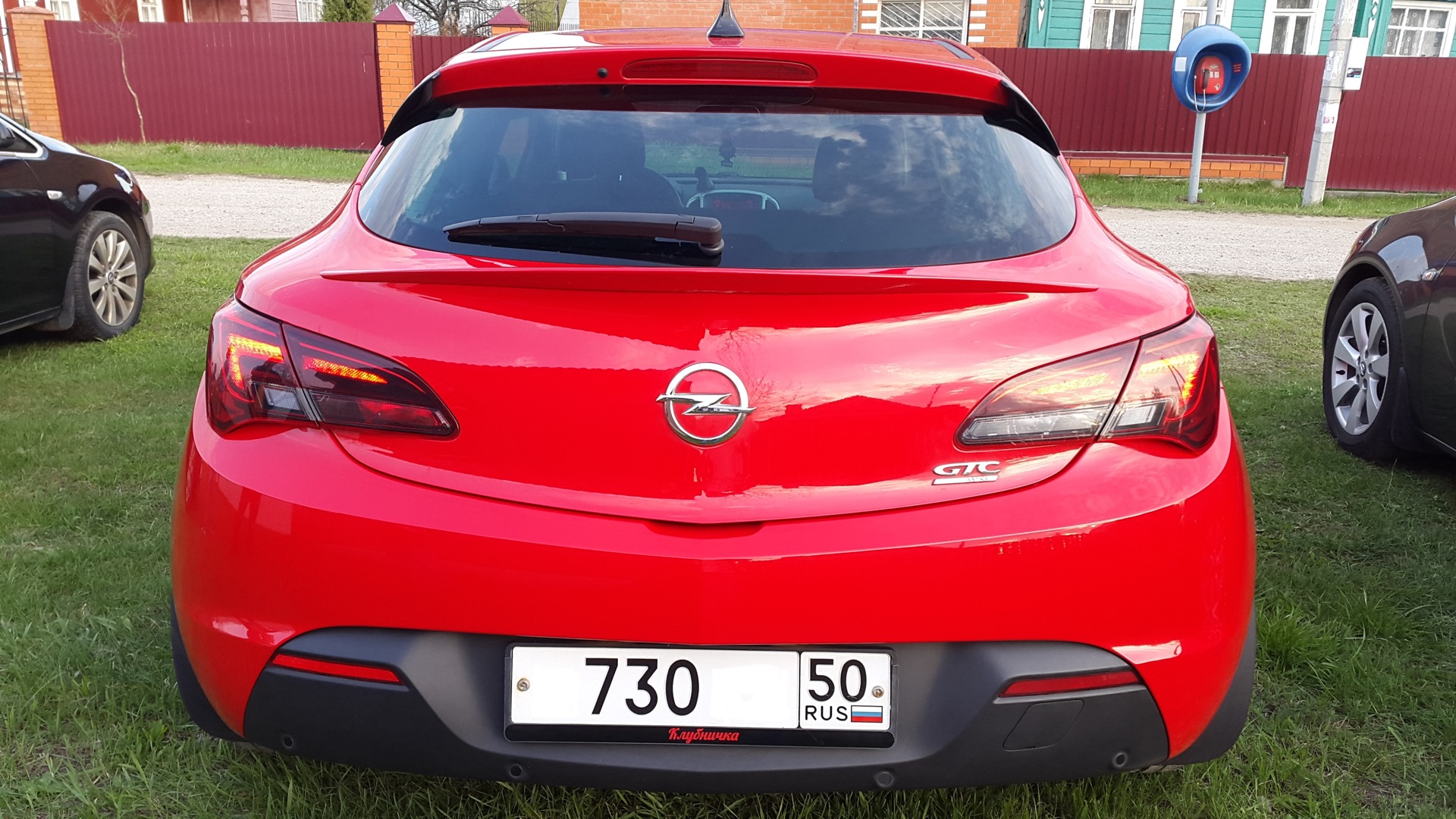 Astra GTC спойлер