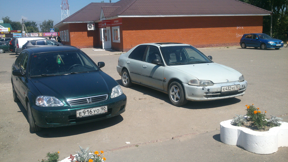 Покрасили — Honda Civic (5G), 1,5 л, 1993 года | кузовной ремонт | DRIVE2