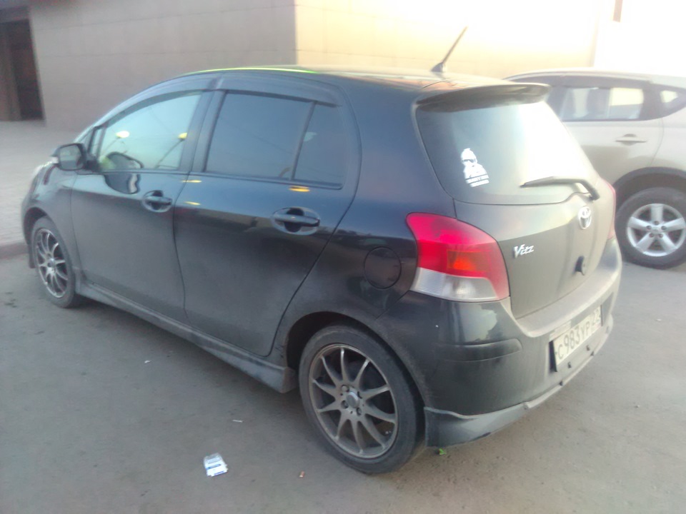 спойлер vitz 130