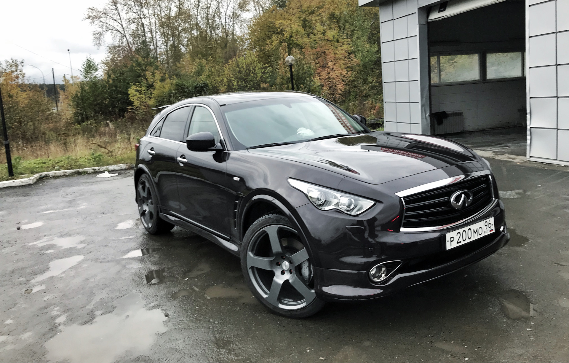 Инфинити qx70 тюнинг фото Доработка внешнего вида - Infiniti QX70, 3,7 л, 2015 года тюнинг DRIVE2