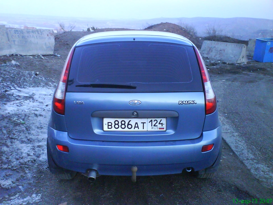 В таком виде она мне досталась — Lada Калина Хэтчбек (1G), 1,4 л, 2008 ...