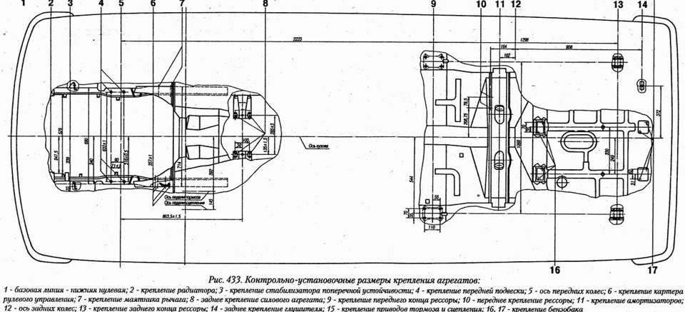 Волга газ 31105 чертеж