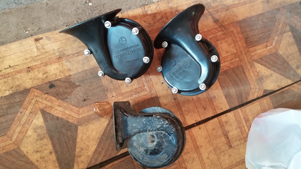 Установка "волговского" сигнала — Opel Vectra C, 1,6 л, 2008 года ...