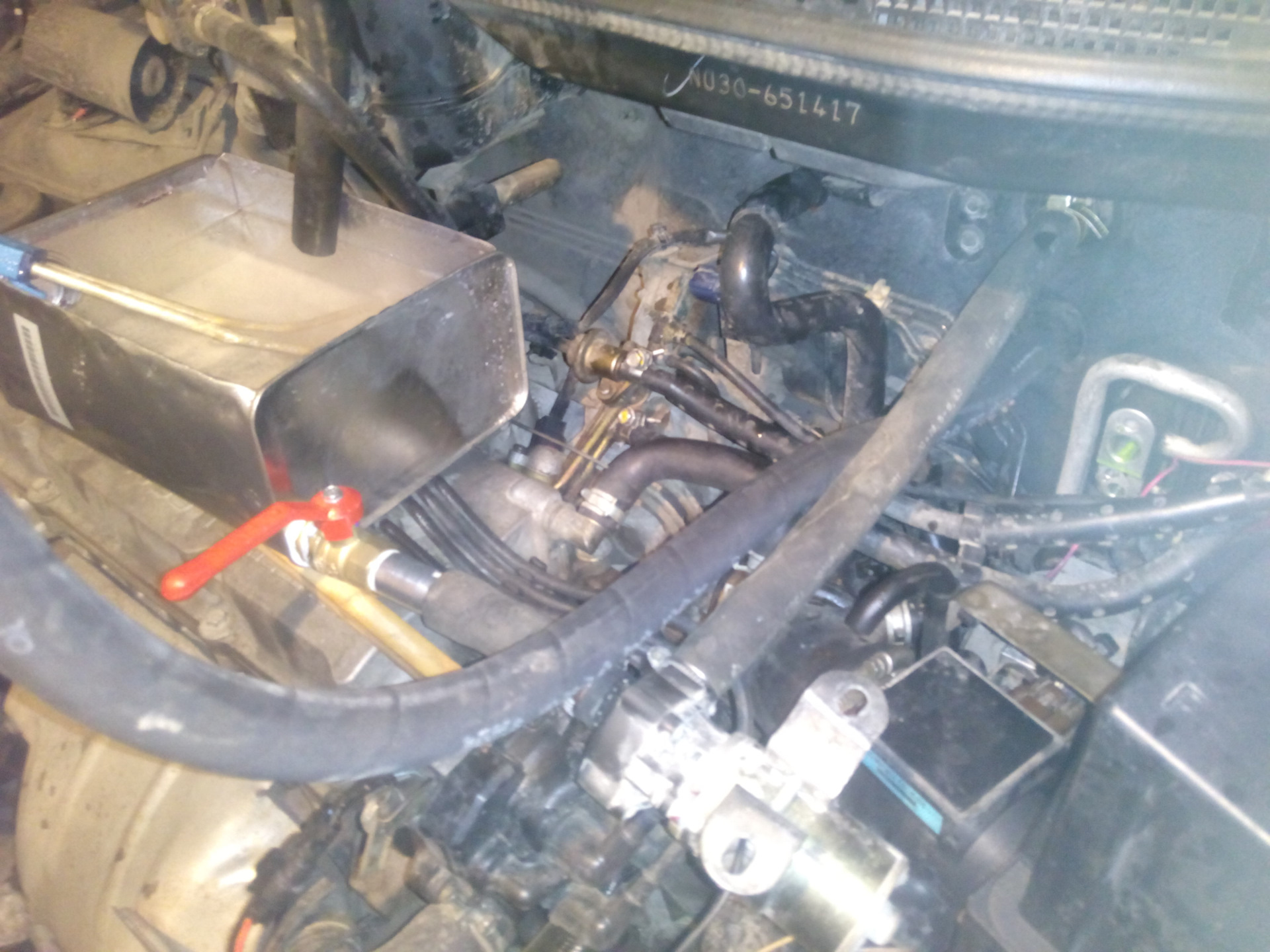 Радиатор печки ( замена) - Nissan Presage (1G), 2,4 л, 1999 года визит на сервис