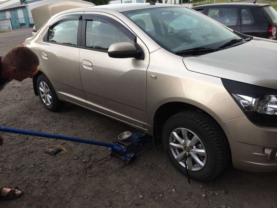 Hankook Winter iPike RS и литье R14 КОБАЛЬТ) — Chevrolet Cobalt (2G), 1 ...