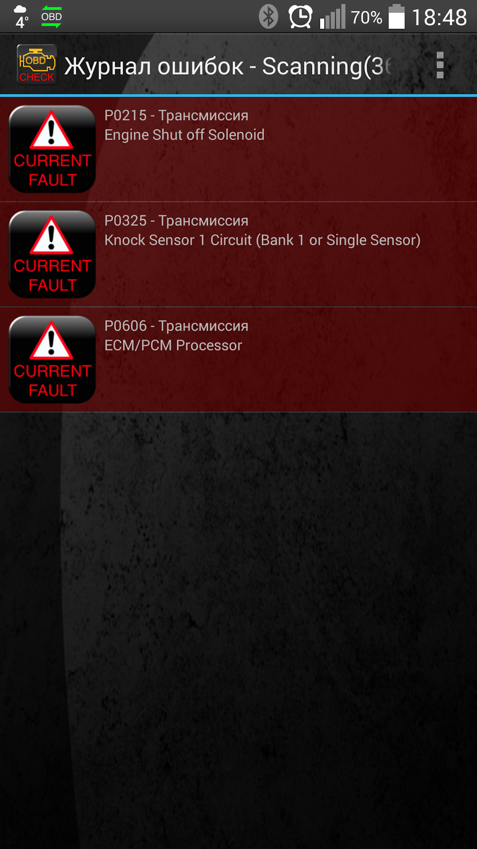 снова Antipollution Fault — Peugeot 307, 2 л, 2001 года | электроника ...