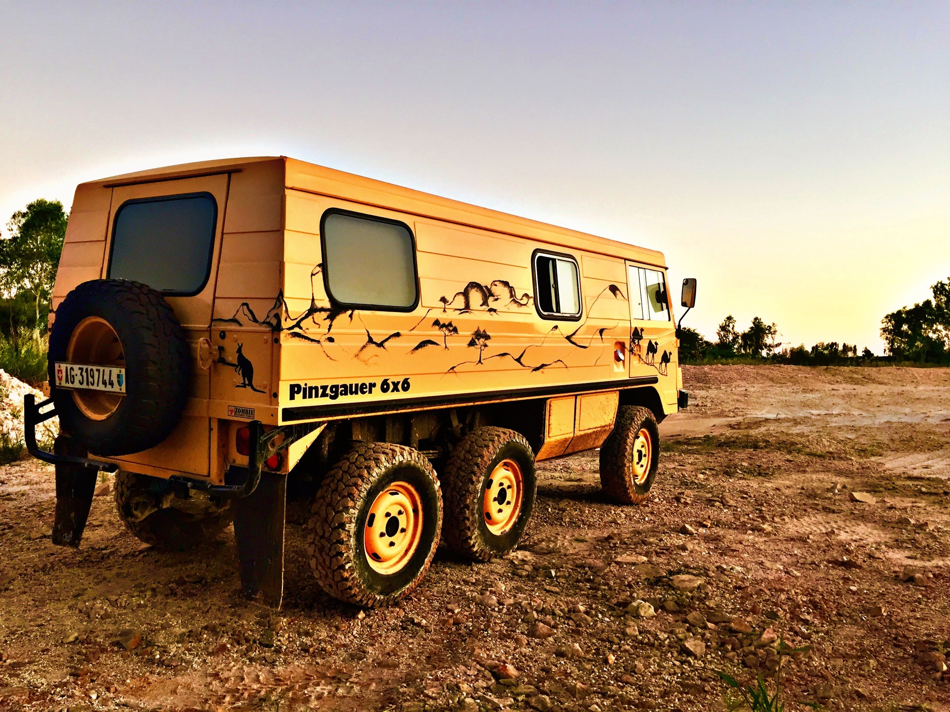 Пинцгауэр 4x4 фото