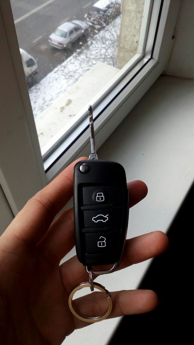 установка центрального замка keyless entry system