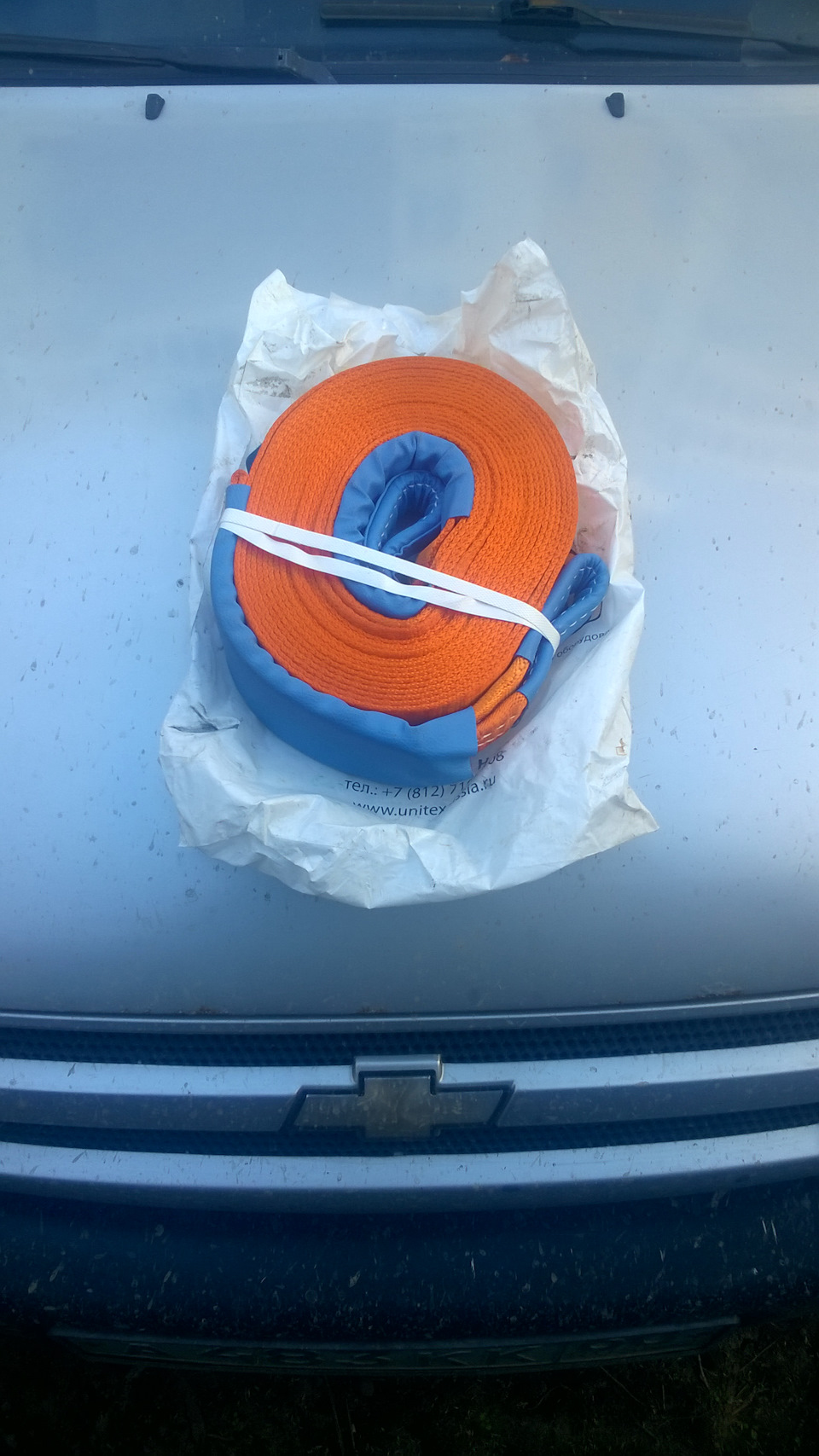 Динамическая стропа — Chevrolet Niva, 1,7 л, 2003 года | аксессуары ...