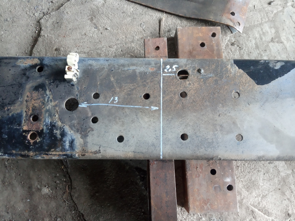 Как правильно резать раму ГАЗели при удлинении — ГАЗ Газель, 2,5 л ...