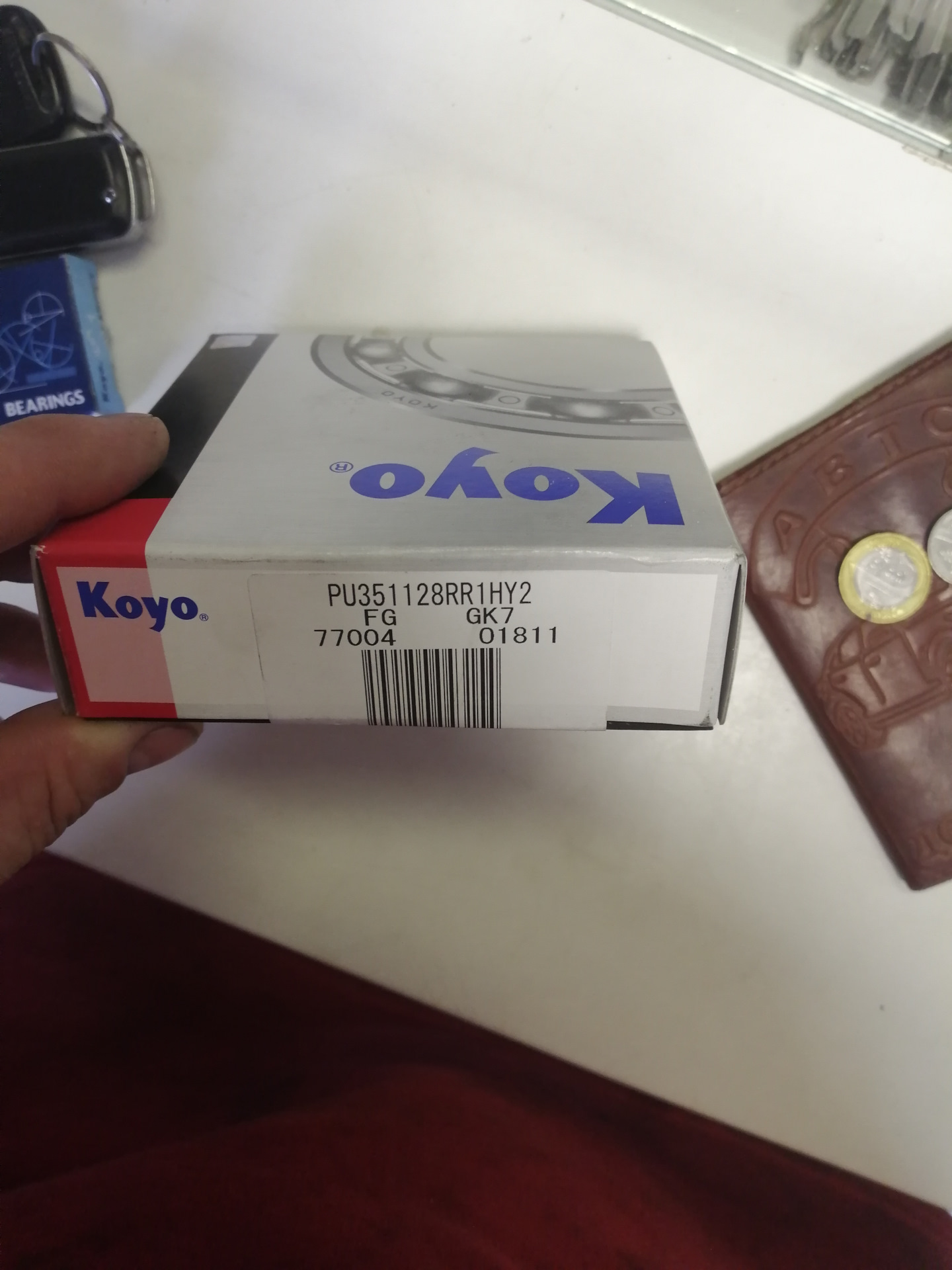 Ролик гура и тросы мкпп — Mitsubishi Galant (8G), 2,5 л, 1997 года ...