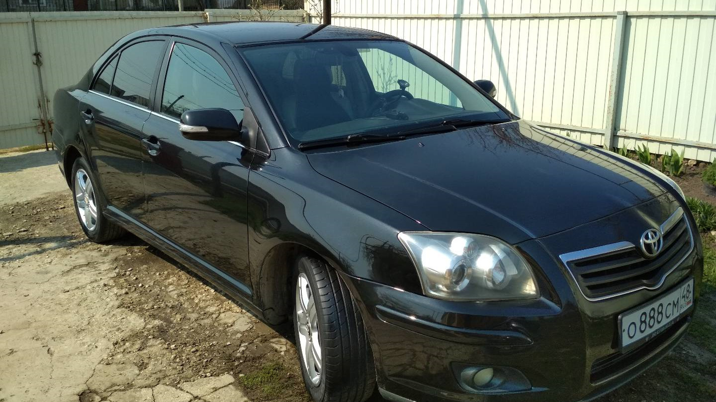 Toyota Avensis II 2.0 бензиновый 2007 | Черная молния на DRIVE2