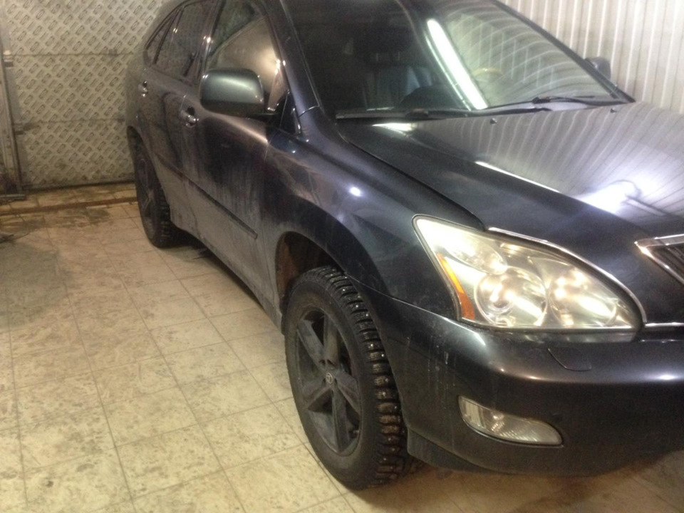 Ремонт арки крыла и замена порога Lexus RX 330 — DRIVE2