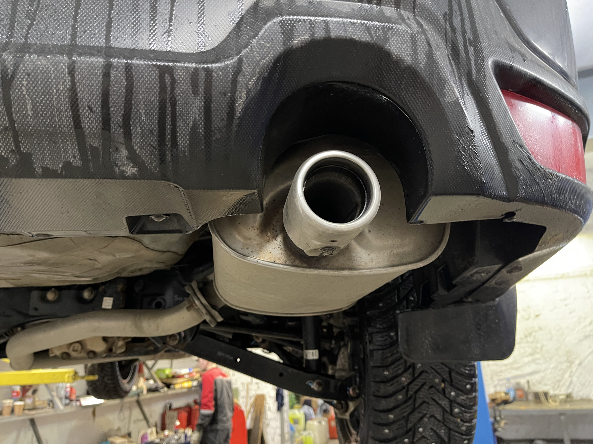 6. Глушитель от WELDone exhaust. — Subaru Forester (SK), 2 л, 2018 года |  тюнинг | DRIVE2