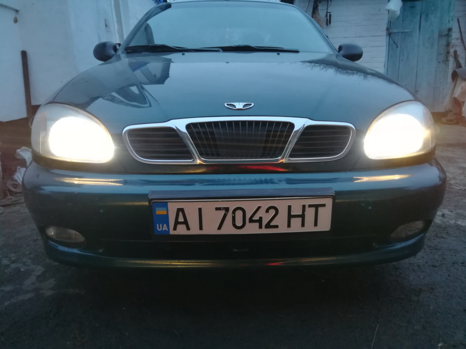 Замена габаритных лампочек на LED лампа Philips X-tremeVision — Daewoo ...