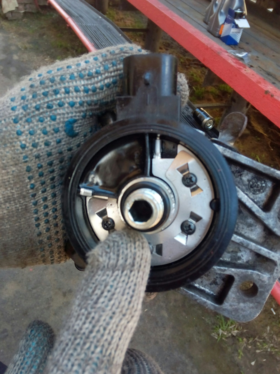 Топливный фильтр — Hyundai Porter II (4G), 2,5 л, 2012 года | своими ...