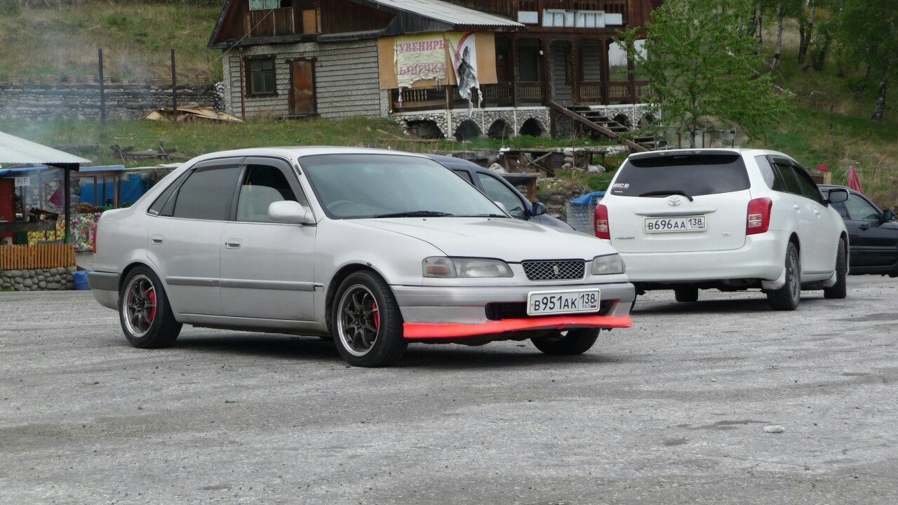 Аи 110. Тойота Спринтер 110 тюнинг. Обвесы Тойота Спринтер ае110. Toyota Sprinter 110 тюнинг. Toyota Sprinter e110 тюнинг.