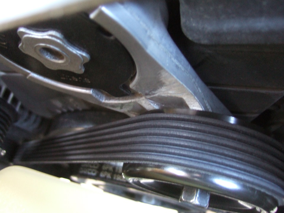 бюджетная замена ремня агрегатов и ролика натяжителя для 1JZ-GE ...