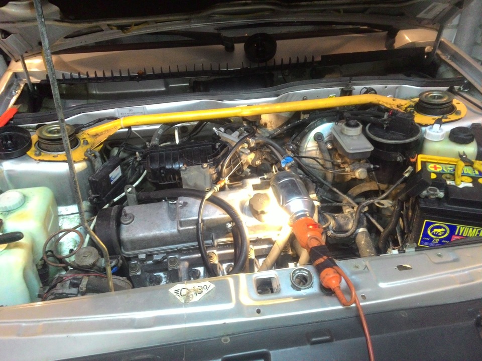 Куда то ушел антифриз, и где то подсекает глушитель. — Lada 2115, 1,6 л ...