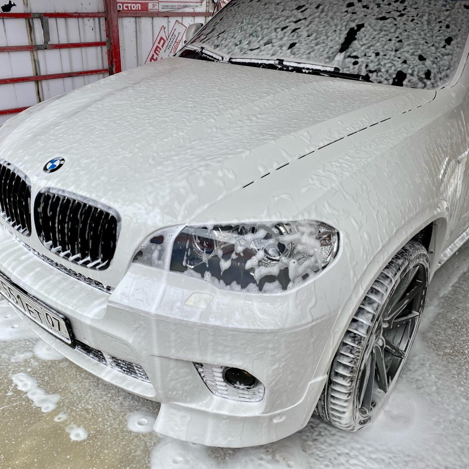 Запись-30 Легкая полировка + керамика собственноручно ))) — BMW X5 (E70), 3  л, 2011 года | своими руками | DRIVE2