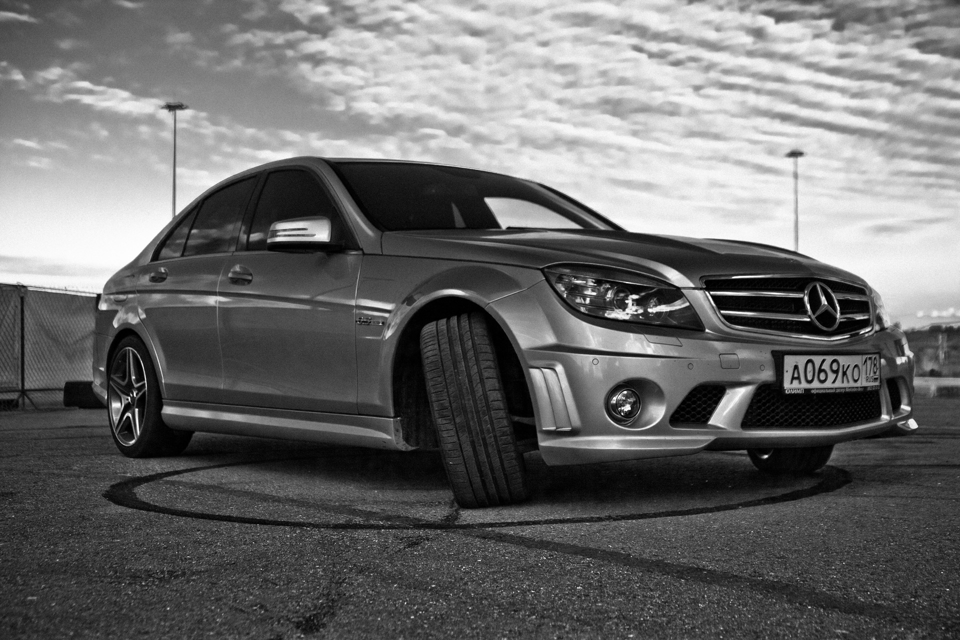 Тормоза Mercedes c63 w204