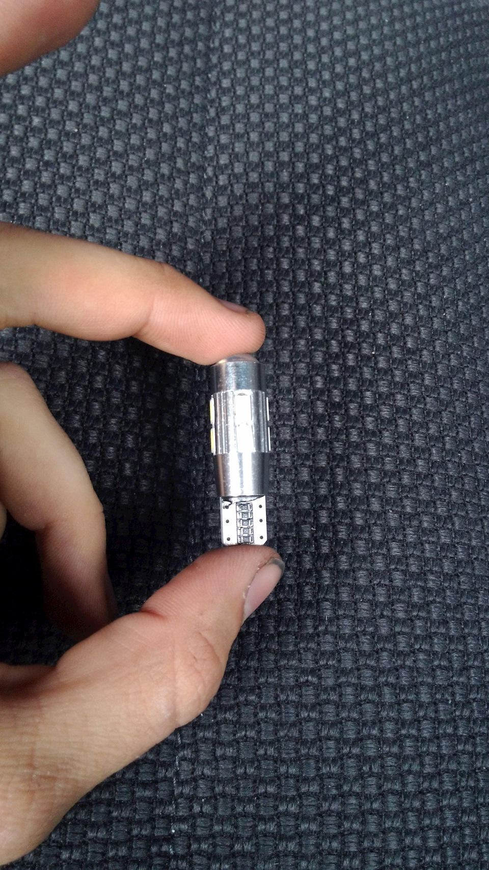 Светодиоды в габариты. — Volkswagen Touareg (1G), 2,5 л, 2008 года ...