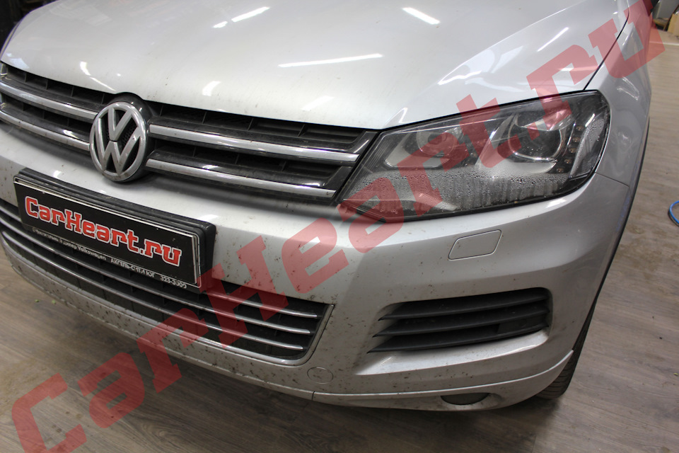 Volkswagen Touareg NF, устранение запотевания фар — CarHeart на DRIVE2