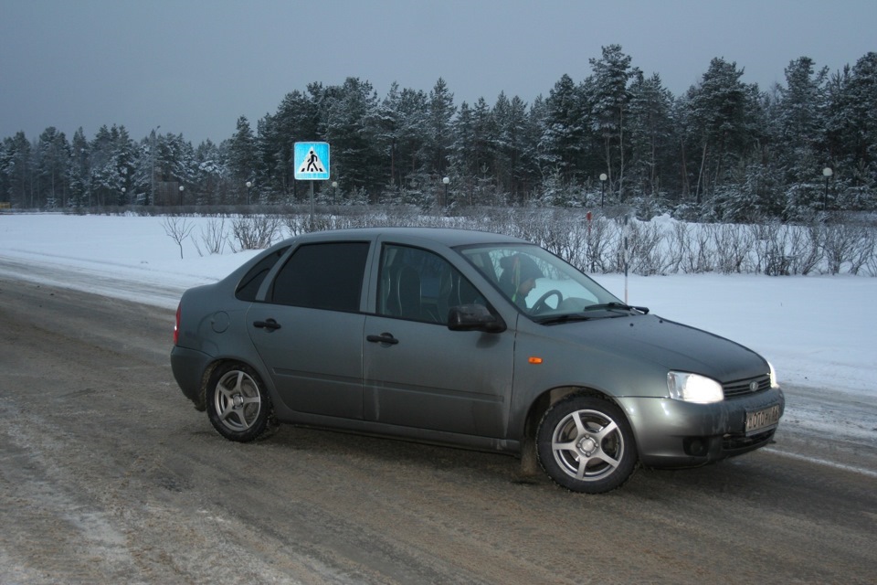 Калина седан занижение 70