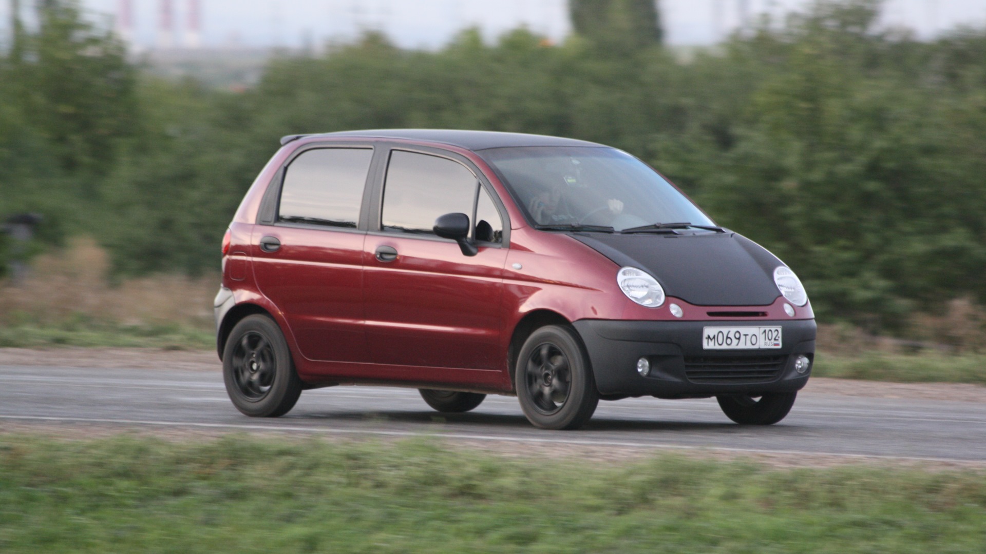 Daewoo Matiz (M100, M150) 0.8 бензиновый 2011 | Карбоновый стиль на DRIVE2