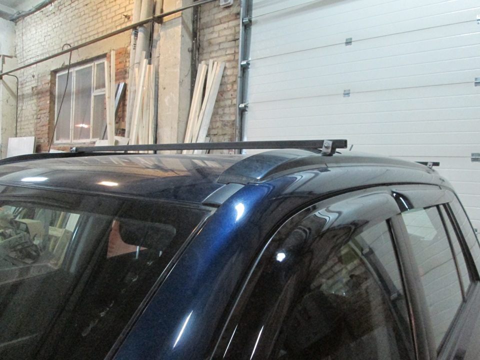 Поперечины багажника на скорую руку) — Suzuki Grand Vitara (2G), 2 л ...