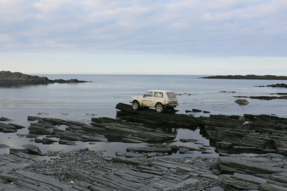 Первый этап автопробега "40 лет ниве. Россия с запада на восток ...