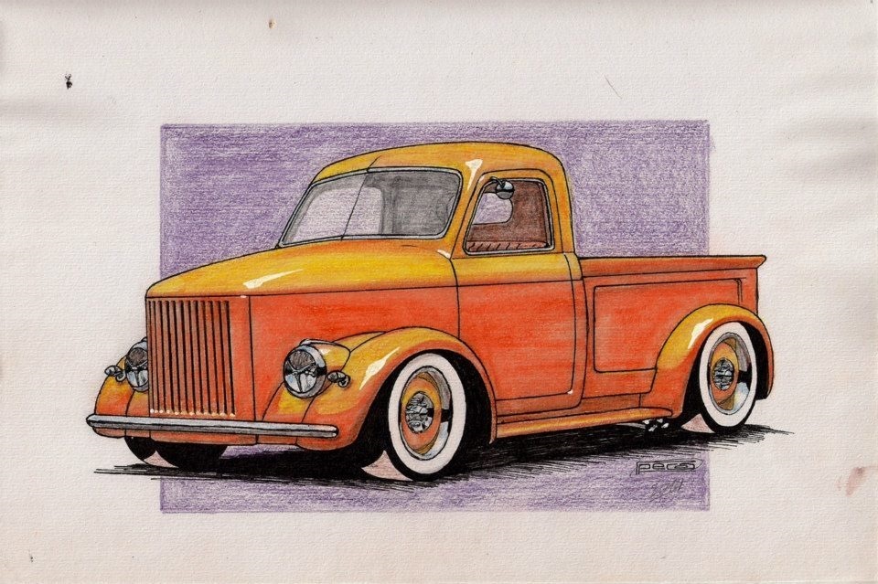 Рисунок газ 51