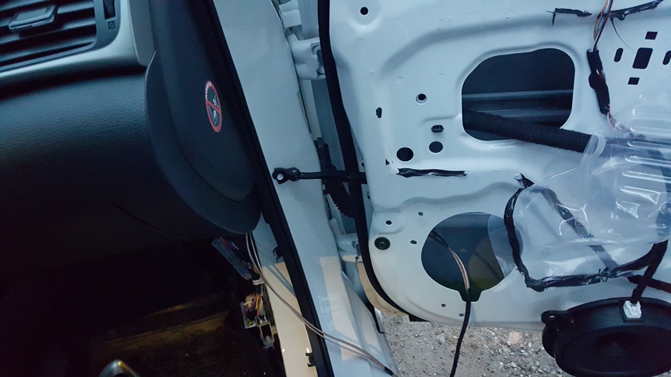 Автозвук. Часть №1. Проводка — Nissan Sentra (B17), 1,6 л, 2015 года ...