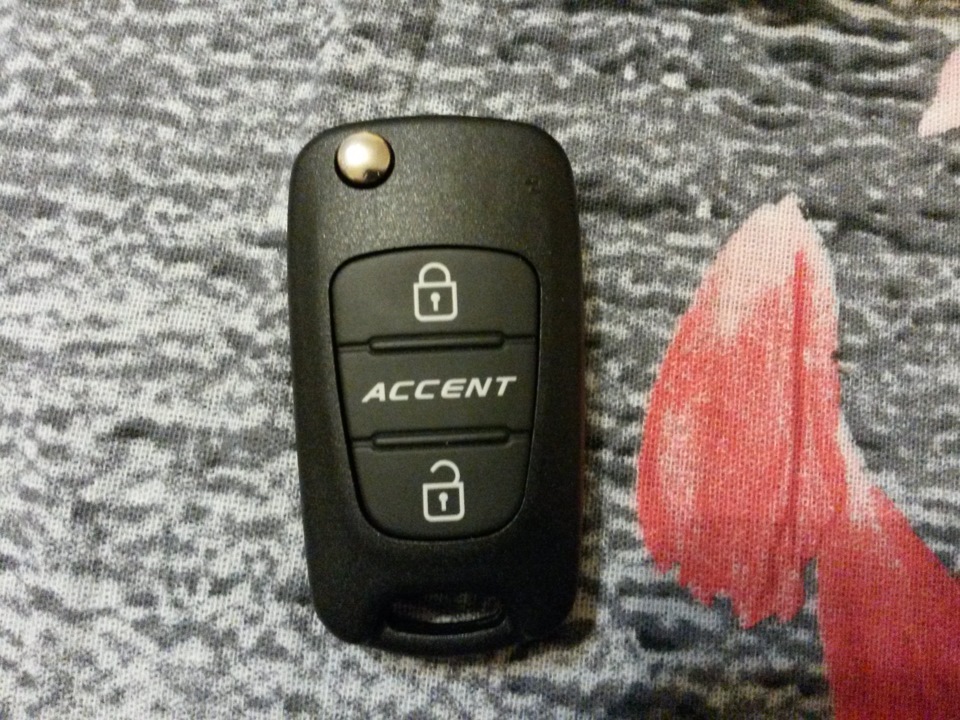Выкидной ключ акцент — Hyundai Accent (2G), 1,5 л, 2007 года ...