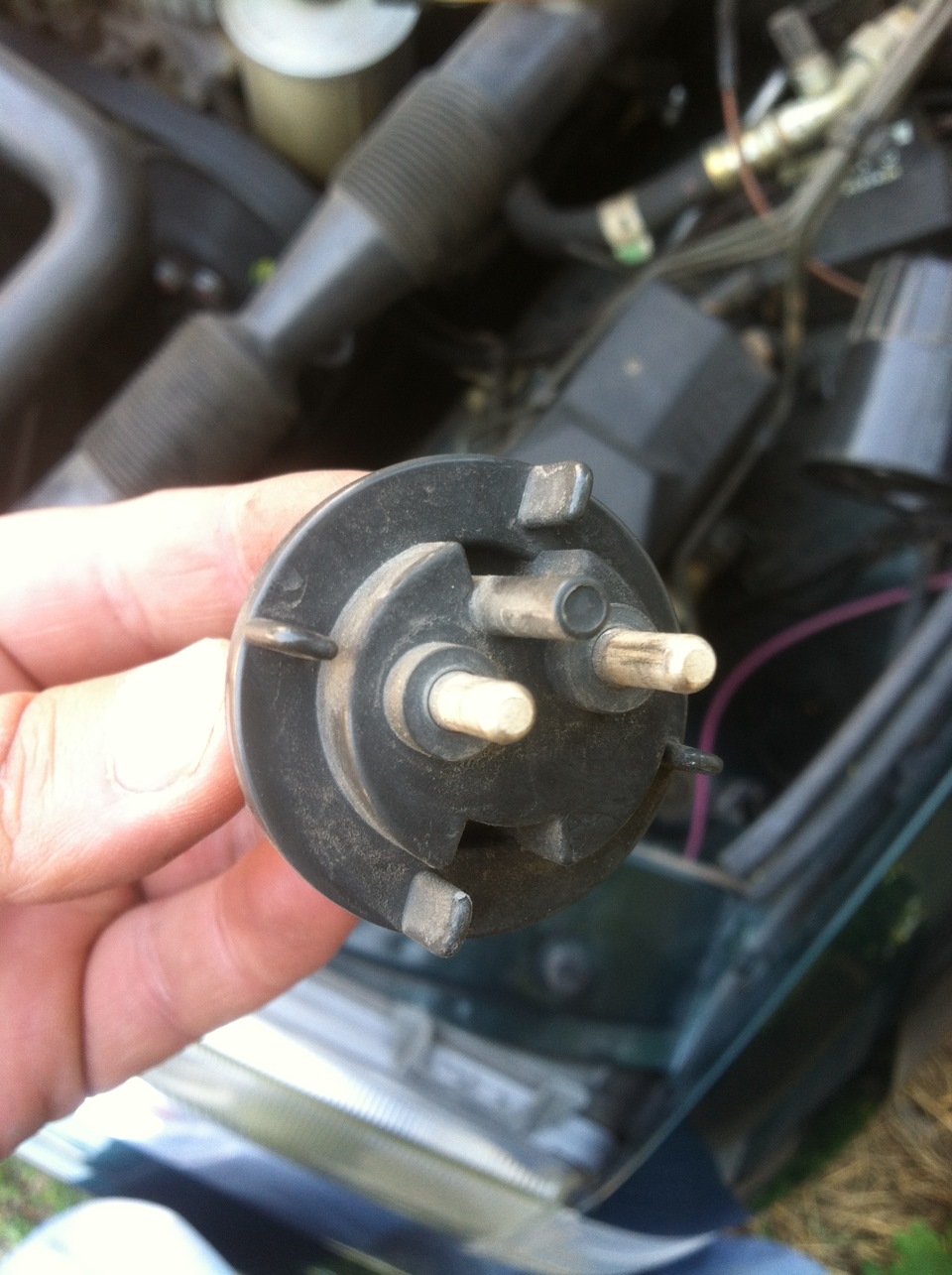 037. Габариты в поворотниках. — Mercedes-Benz E-class (W124), 3 л ...