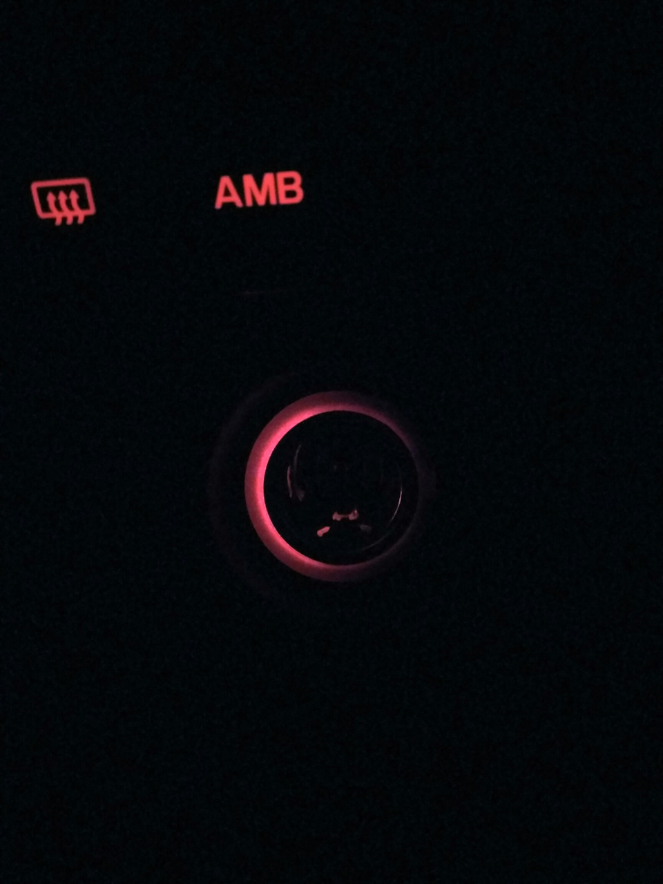 Замена лампы освещения кольца прикуривателя и покупка самого ...