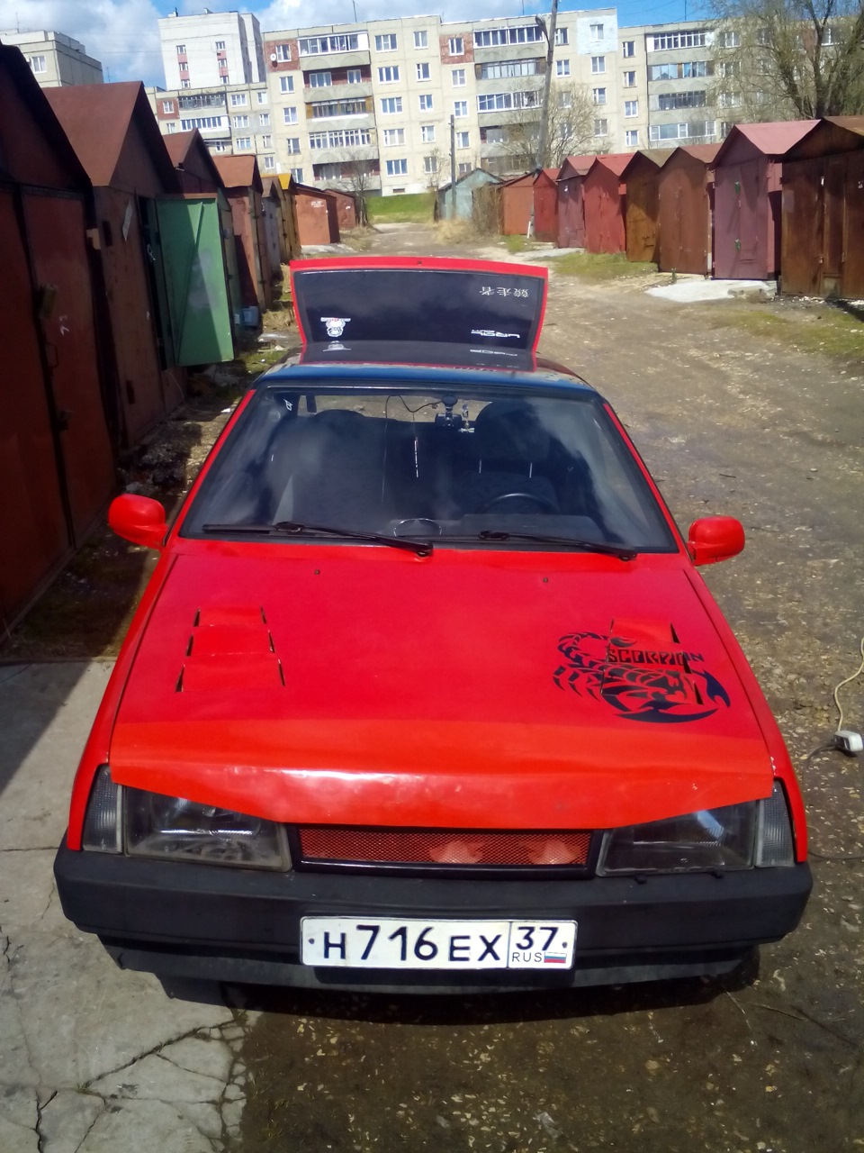 Скоро поставлю машину в гараж на год. Забирают в армию — Lada 21083 ...