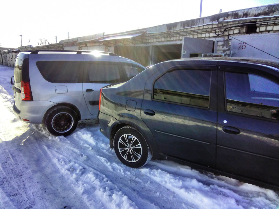 С Новым 2017 годом — Lada Ларгус, 1,6 л, 2013 года | просто так | DRIVE2