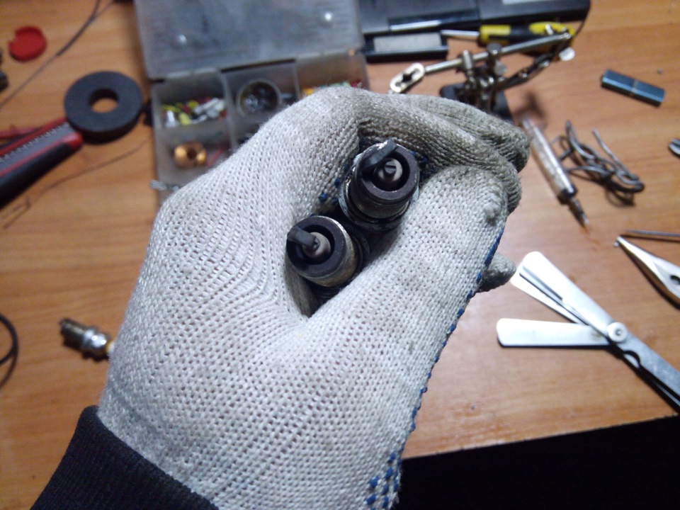 модернизация свечей зажигания — Mitsubishi Galant (8G), 2 л, 1997 года ...