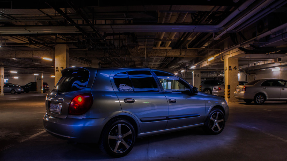 Маркировка на фарах — Nissan Almera II (N16), 1,8 л, 2005 года ...