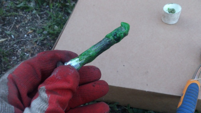 Палец обильно смазываю. — Mazda CX-5 (1G)