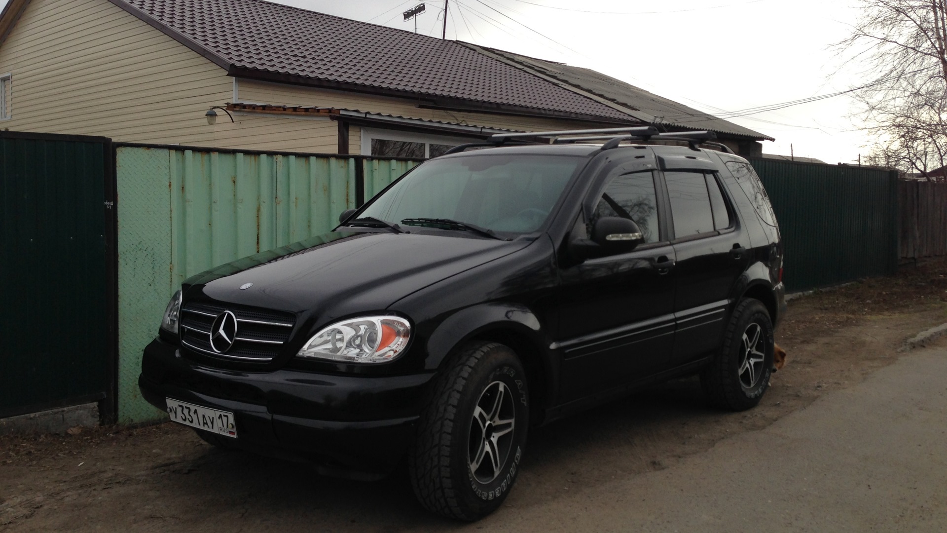 Mercedes-Benz M-Class (W164) 3.2 бензиновый 2005 | Чёрный бумер 2 на DRIVE2