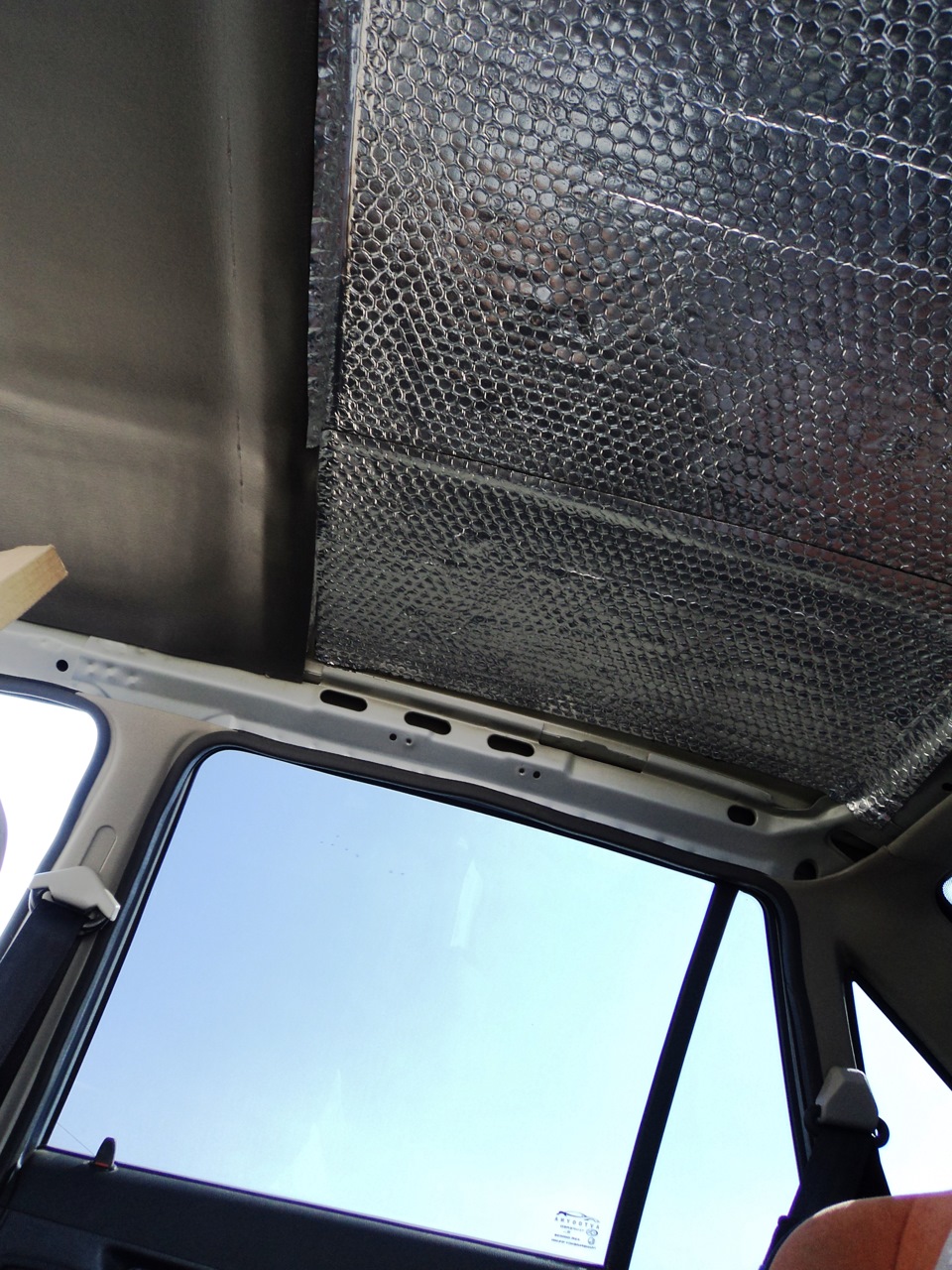 Шумоизоляция потолка Нексии(Daewoo Nexia). Закончено. — Daewoo Nexia ...