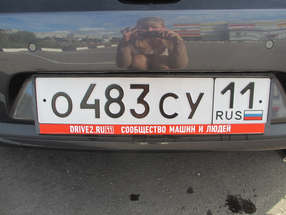 Наклейка Драйв2 — KIA Ceed (2G), 1,6 л, 2013 года | просто так | DRIVE2