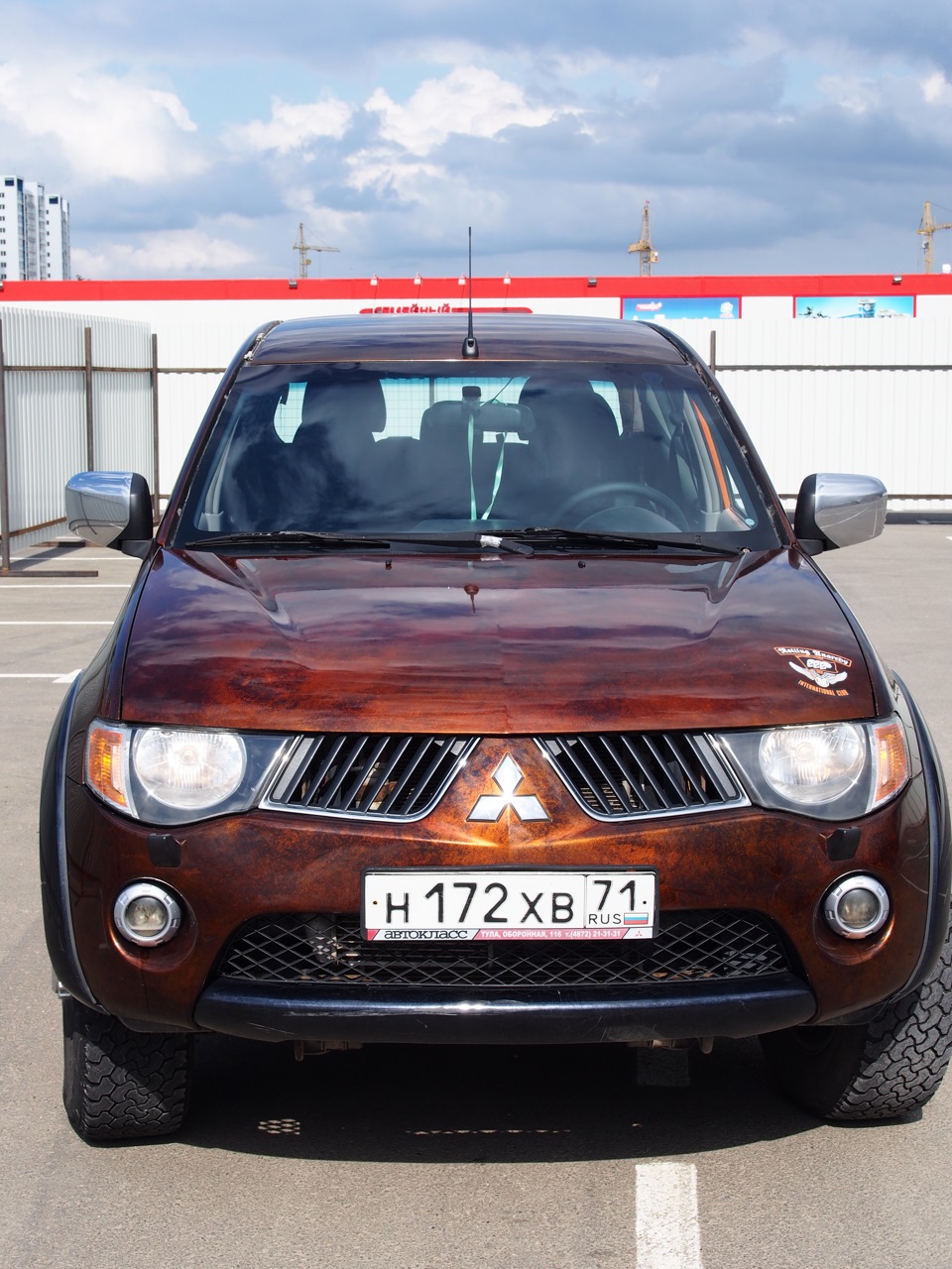 покраска l200 под мрамор — DRIVE2